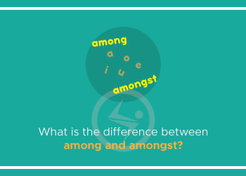 What is the difference between among and amongst?