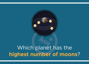 Which planet has the highest number of moons?