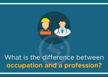 What is the difference between occupation and a profession?