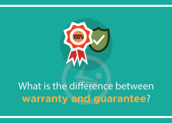 What is the difference between warranty and guarantee?