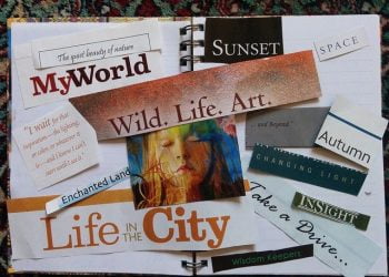 Creating a vision board