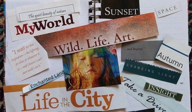 Creating a vision board
