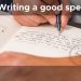 Writing a good speech